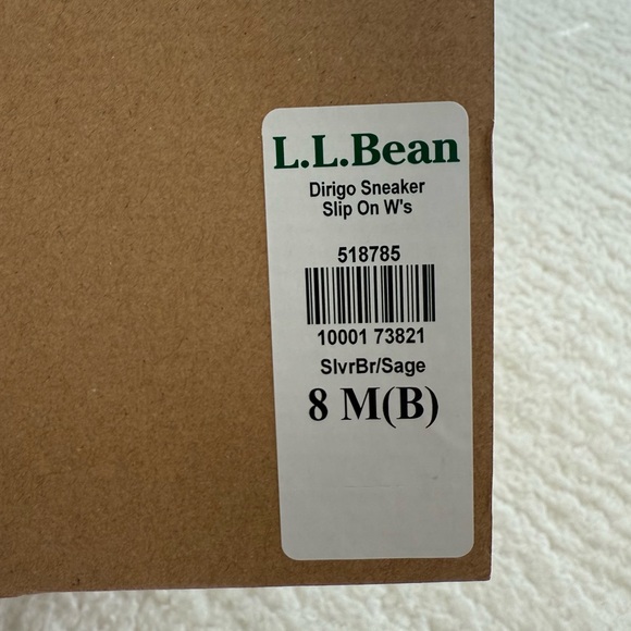 L.L. Bean Women's Dirigo Slip-On Sneaker, Silver Birch/Sage, 8 M - Picture 2 of 7